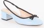 Dune London Classy slingback van leer met strikdetail - Thumbnail 1