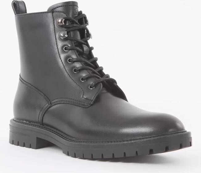 Dune London Cohen veterboot van leer