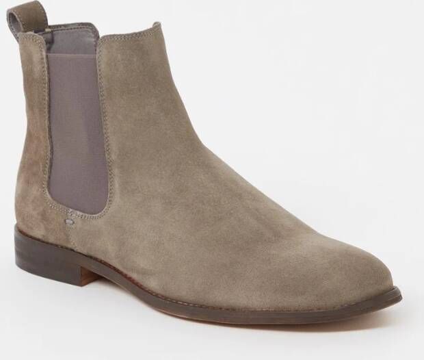 Dune London Collectives chelsea boot van suède