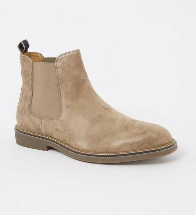 Dune London Connells chelsea boot van suède