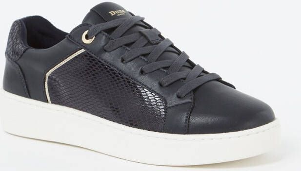 Dune London Elli sneaker met structuur