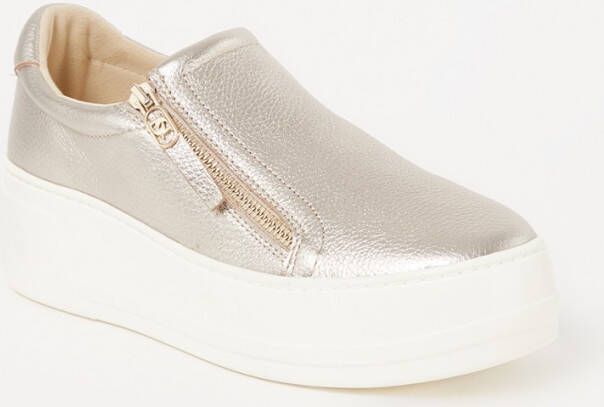 Dune London Episodic slip-on van leer