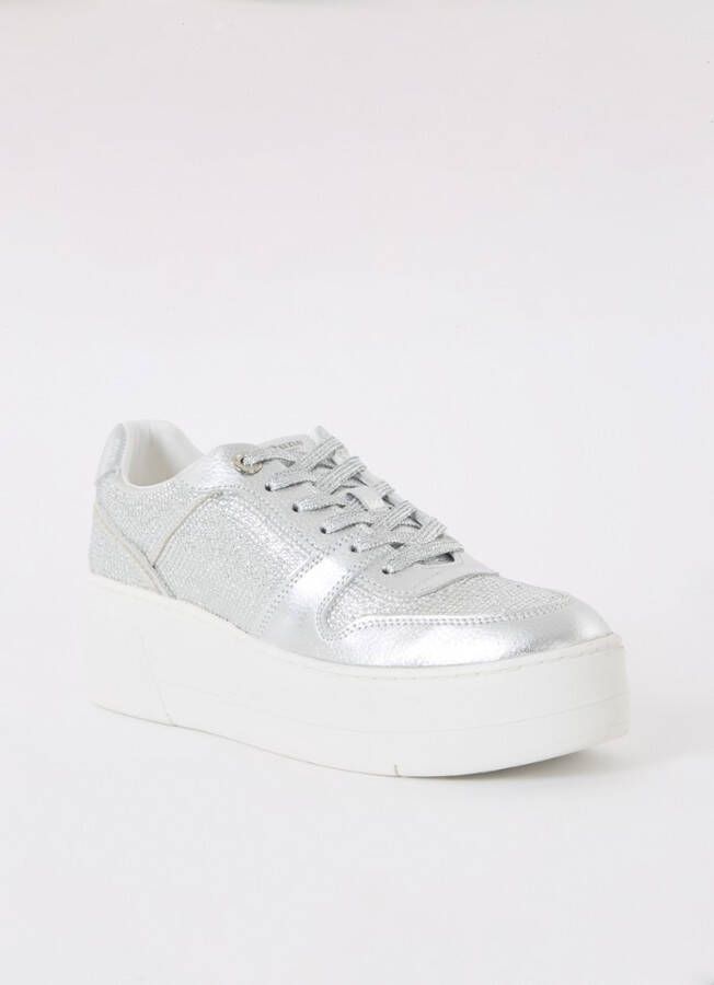 Dune London Evangelyn 2 sneaker met plateauzool