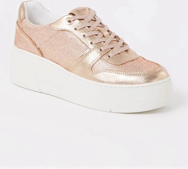 Dune London Evangelyn 2 sneaker met plateauzool