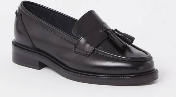 Dune London Garda loafer van leer