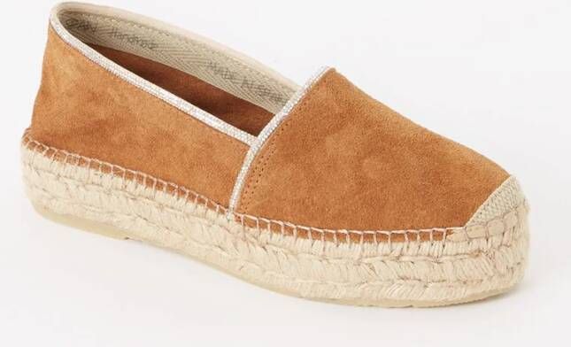 Dune London Genivee espadrille van suède