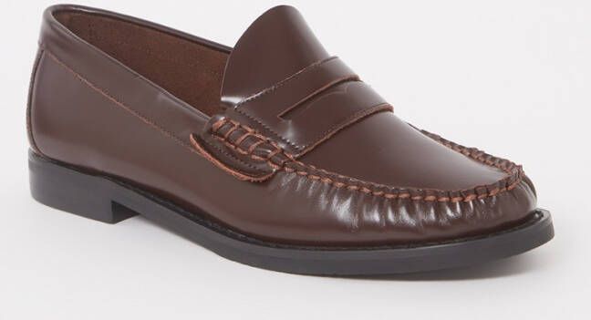 Dune London Ginnie loafers van leer