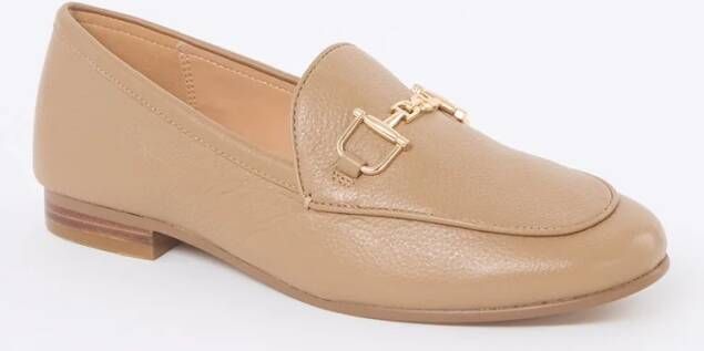 Dune London Glair loafers van leer