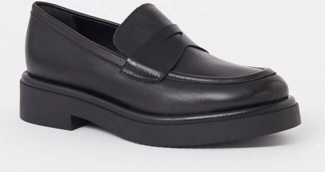 Dune London Goodluck loafer van leer