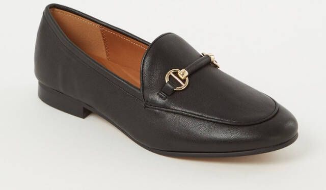 Dune London Grandeur loafer van leer