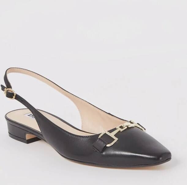 Dune London Hopewell slingback van leer