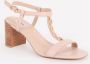 Dune London Justify sandalette van leer - Thumbnail 1