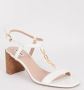 Dune London Justify sandalette van leer - Thumbnail 1