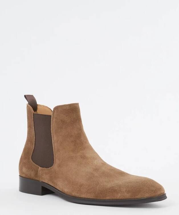 Dune London Mandatory chelsea boot van leer