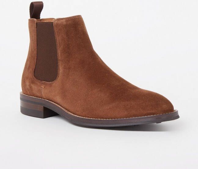 Dune London Masons chelsea boot van suède