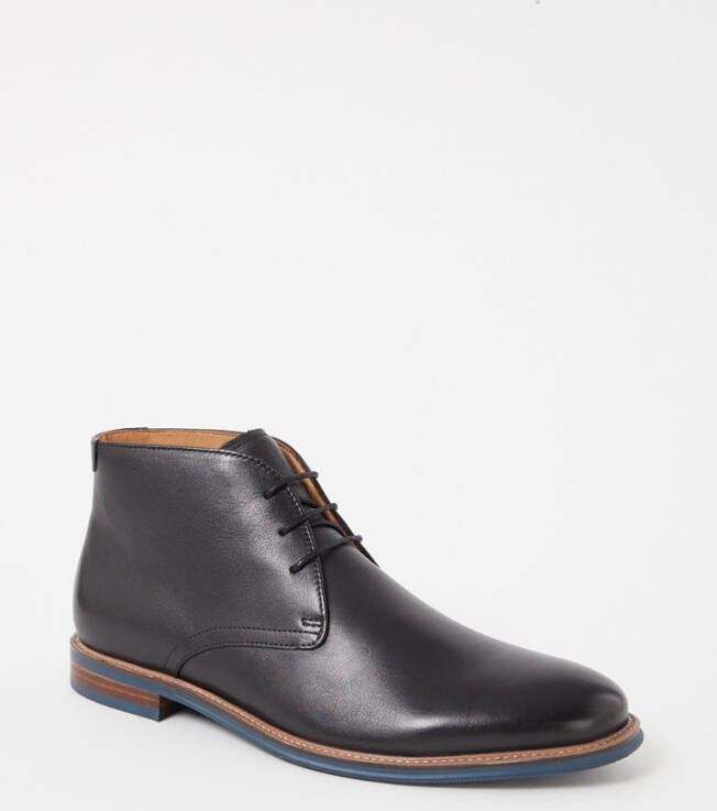 Dune London Millers veterboot van leer