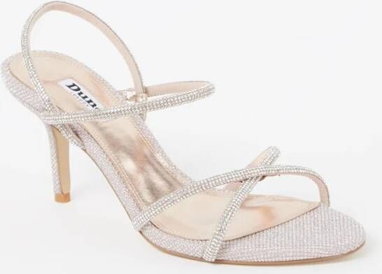 Dune London Momentum sandalette met strass