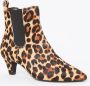 Dune London Obvious chelsea boot met panterprint - Thumbnail 1