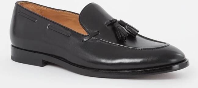 Dune London Sandders loafer van leer