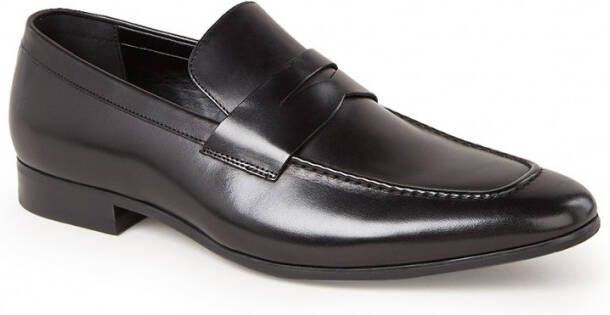 Dune London Server loafer van leer