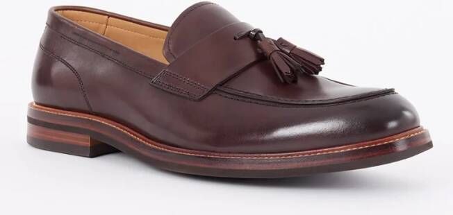 Dune London Shaw loafer van leer