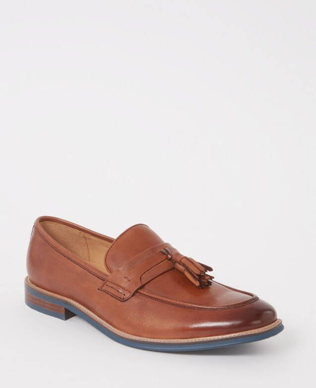 Dune London Simley loafers van leer