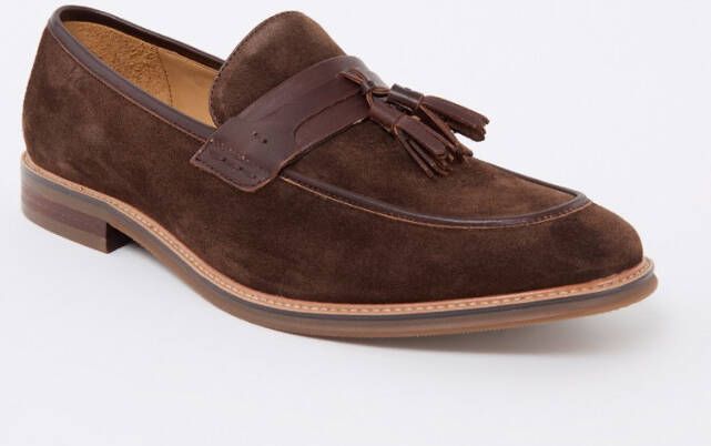 Dune London Simley loafers van leer