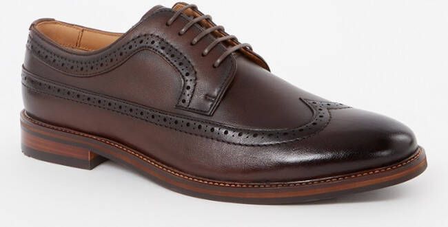 Dune London Steeles brogue van leer