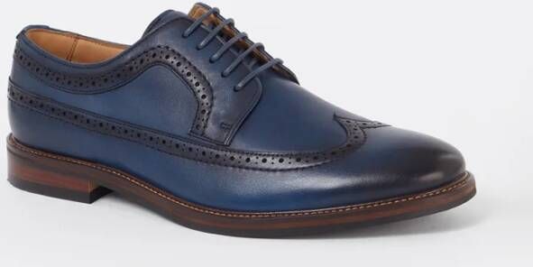 Dune London Steeles brogue van leer