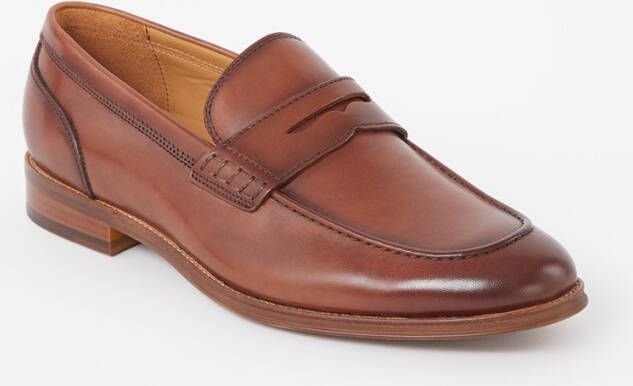 Dune London Sulli loafer van leer