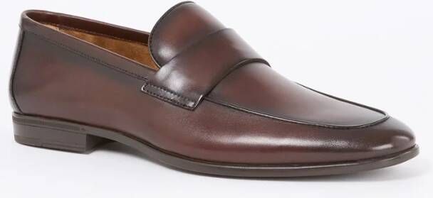 Dune London Sylas loafer van leer