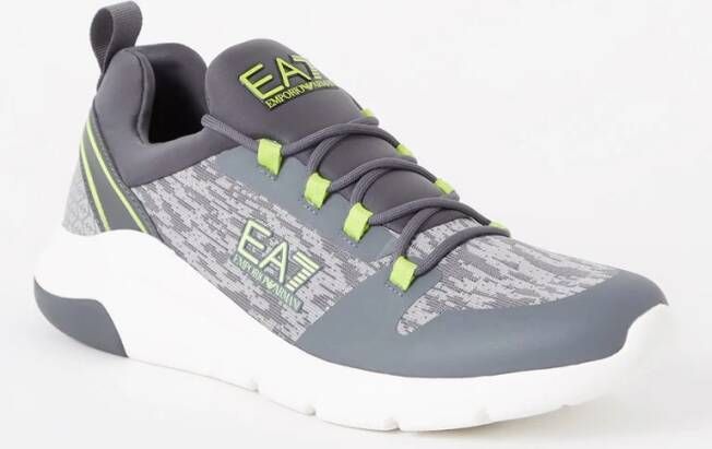 Emporio Armani Evo Racer sneaker met gebreid bovenwerk