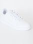 Emporio Ar i EA7 Witte Sneakers Ronde Neus Vetersluiting White - Thumbnail 2