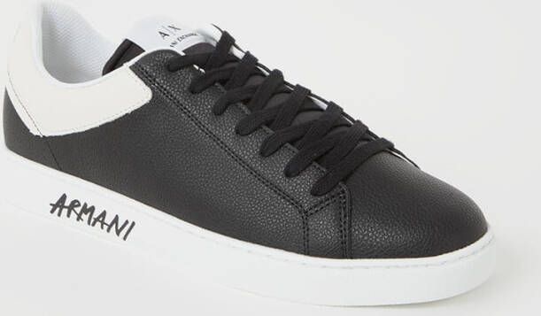 Armani Exchange Sneaker van leer