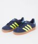 Adidas Originals Gazelle Children Night Indigo Solar Yellow Light Blue Night Indigo Solar Yellow Light Blue - Thumbnail 6