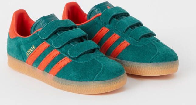 Adidas Gazelle sneaker van suède met leren details