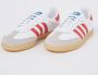 Adidas Originals Witte Rode Samba OG Sneakers Vrouwen White Dames - Thumbnail 8