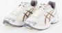 Asics GEL 1130 cream reddish brown Beige Mesh Lage sneakers Unisex - Thumbnail 3