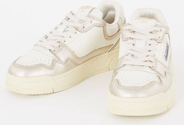 Autry CLC sneaker van leer met metallic details