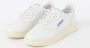 Autry Witte Leren Sneakers met Iconische Achterzak White Dames - Thumbnail 102