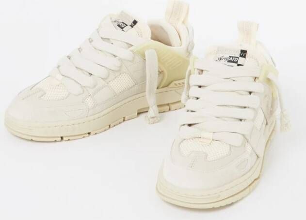 Axel Arigato Area Patchwork sneaker met leren details