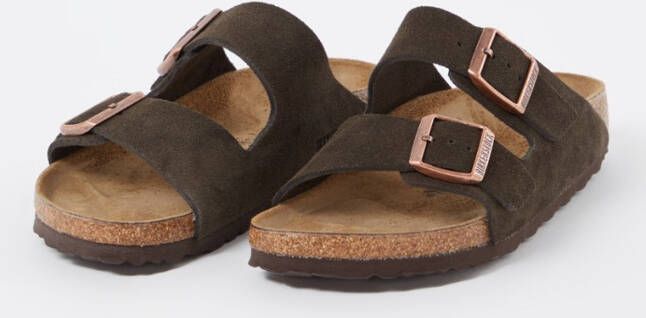 Birkenstock Arizona slipper van suède