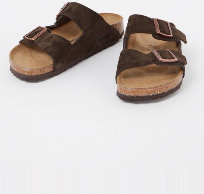 Birkenstock Arizona slipper van suède