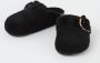 Birkenstock Boston Big Buckle Shearling Sandalen Black Dames - Thumbnail 3