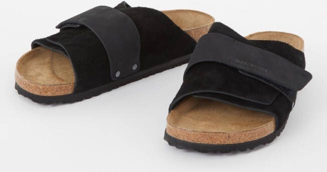 Birkenstock Kyoto slipper van suède