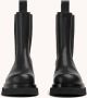 Bottega Veneta Zwarte Leren Stormlaarzen Black Dames - Thumbnail 8