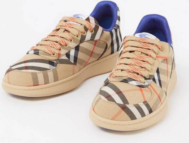 Burberry Check Terrace sneaker met ruit dessin