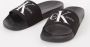 Calvin Klein Jeans Monogram Slide Sandalen Lente Zomer Collectie Black Dames - Thumbnail 62