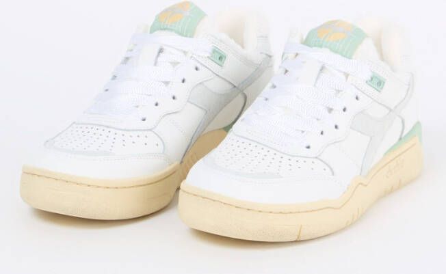 Diadora B-560 Cherie sneaker van leer met logo