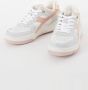 Diadora B-560 Crackle Lame'Wn sneaker van leer met suède details - Thumbnail 2